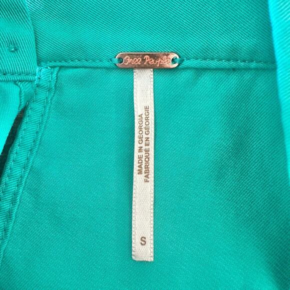 Free People Palm Breeze Mock Neck Keyhole Back Sleeveless Top Small - Picture 7 of 9